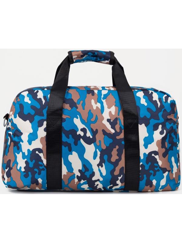 Сумка спортивная на молнии, наружный карман, цвет мультикам