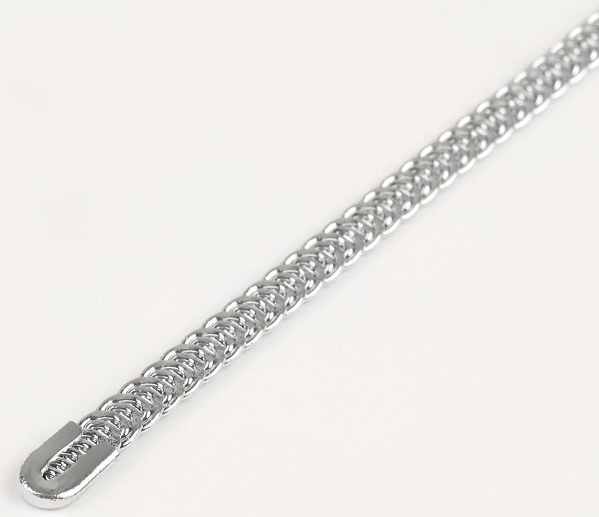 Пластина для корсета, металлическая, 300 × 5 мм, 4 шт, цвет серебряный