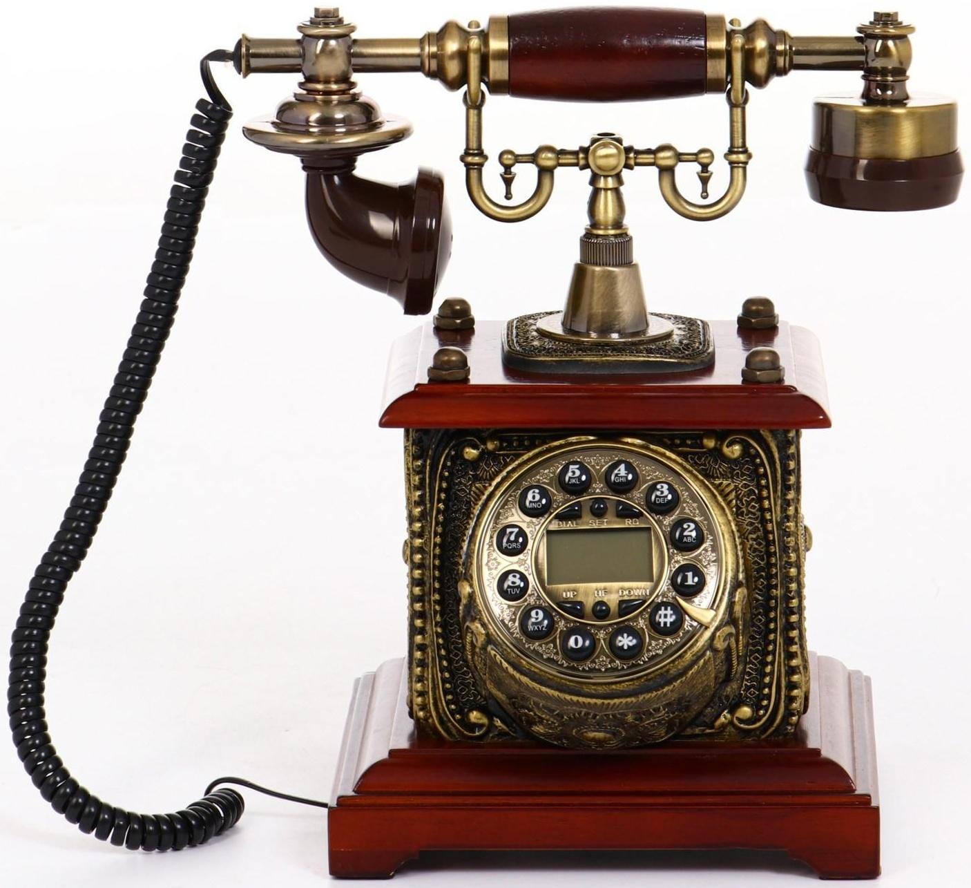 Ретро-телефон, 16.5 х 30 см