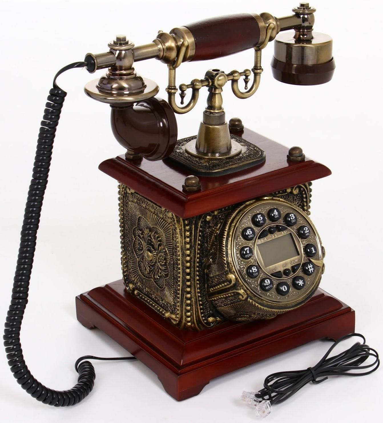 Ретро-телефон, 16.5 х 30 см