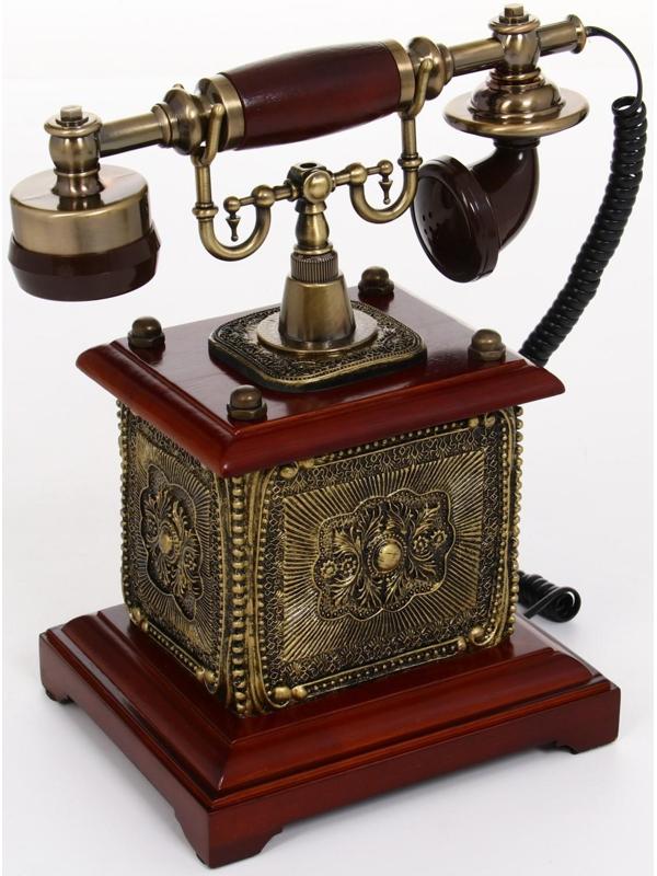 Ретро-телефон, 16.5 х 30 см