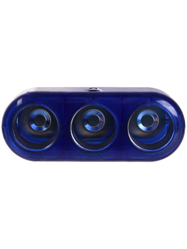 Разветвитель прикуривателя TORSO, 12-24 В, провод 50 см, подсветка