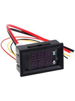 Бортовой автомобильный вольтметр, амперметр до 50 А