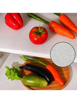 Коврик в холодильник Доляна, 30×50 см, поролон, цвет белый