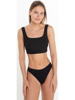 Топ женский, цвет чёрный, размер 42