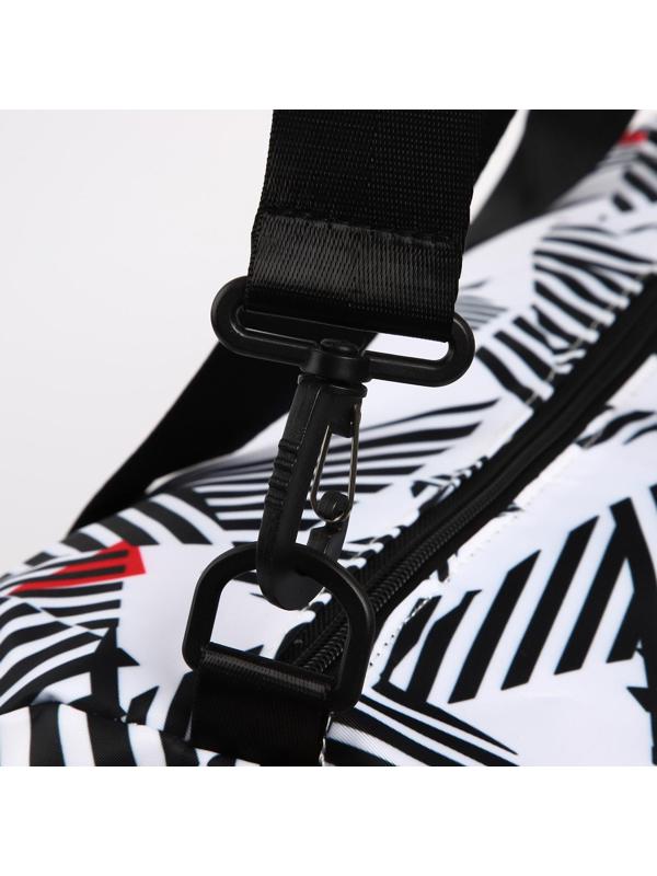 Сумка спортивная «RUSSIA», 47 x 28 x 24 см, цвет белый