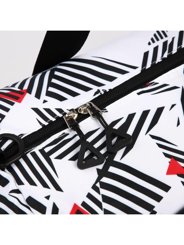 Сумка спортивная «RUSSIA», 47 x 28 x 24 см, цвет белый