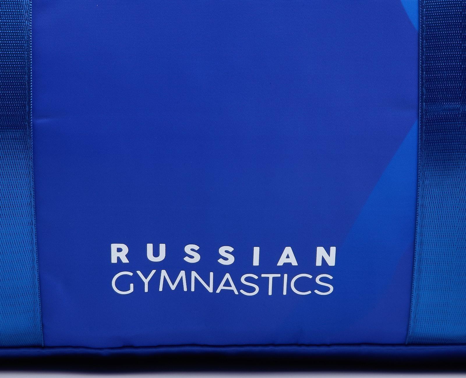 Сумка спортивная «RUSSIAN GYMNASTIC», 47 x 28 x 24 см, цвет синий