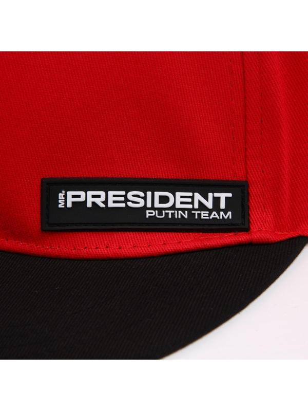 Кепка «President», красная