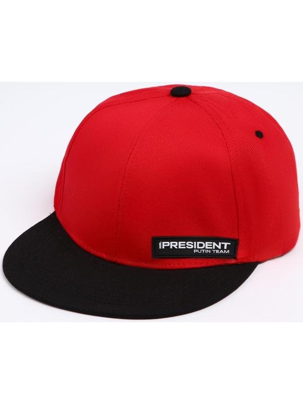 Кепка «President», красная