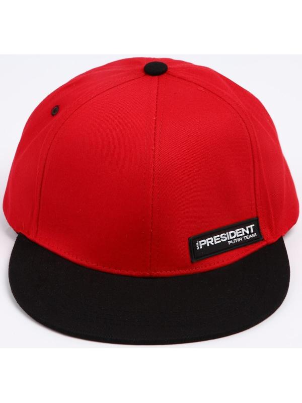 Кепка «President», красная
