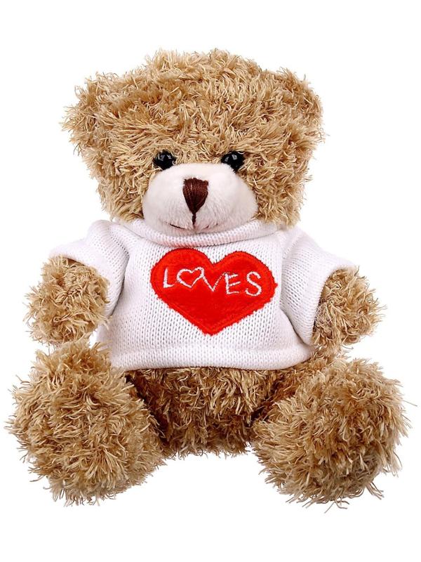 Мягкая игрушка «Любимый мишка», 15 см, цвета МИКС