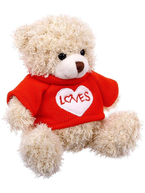 Мягкая игрушка «Любимый мишка», 15 см, цвета МИКС