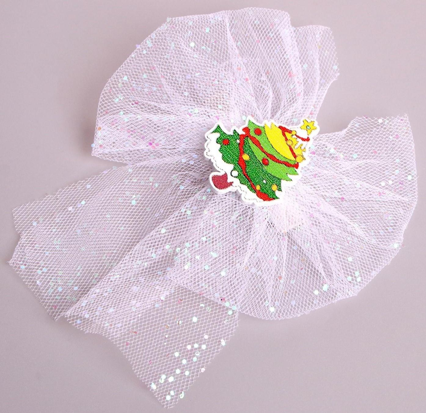 Карнавальный зажим «Ёлочка»