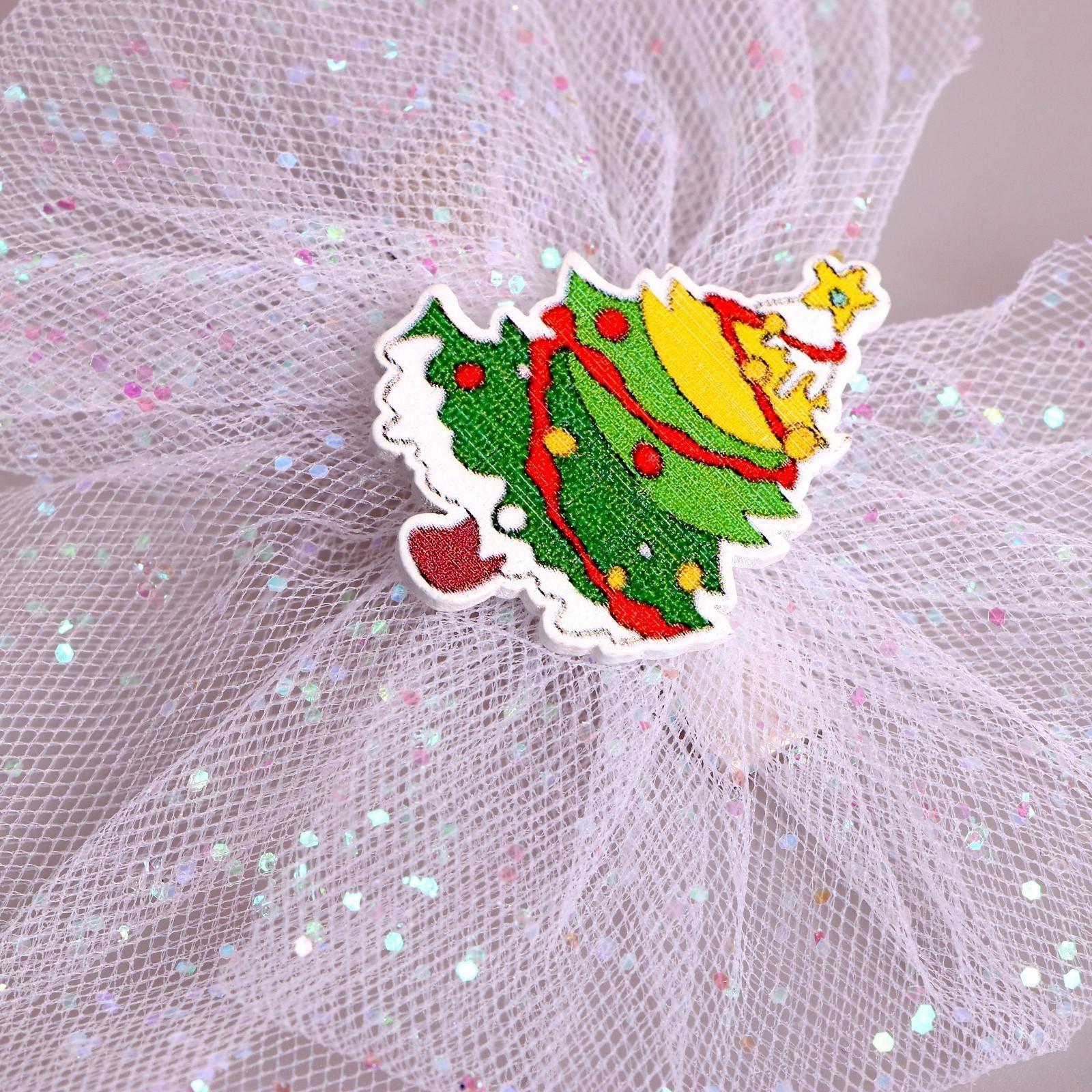 Карнавальный зажим «Ёлочка»