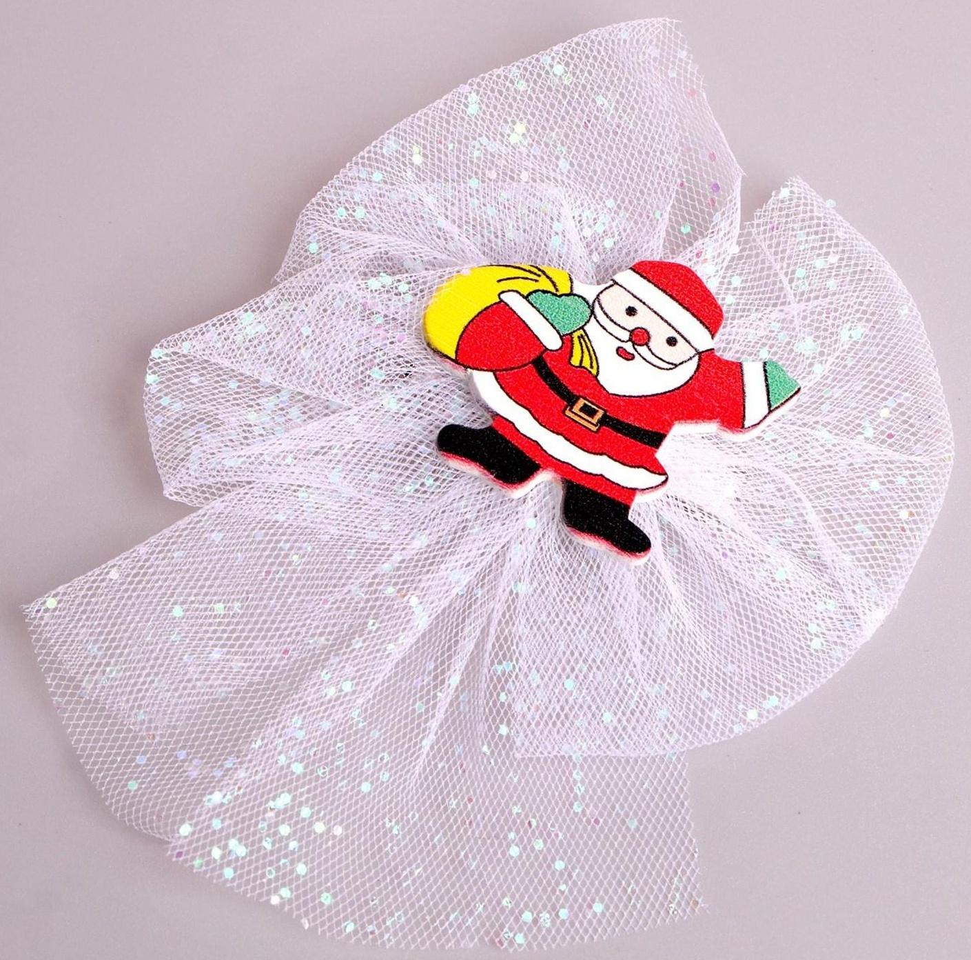 Карнавальный зажим «Дед Мороз»