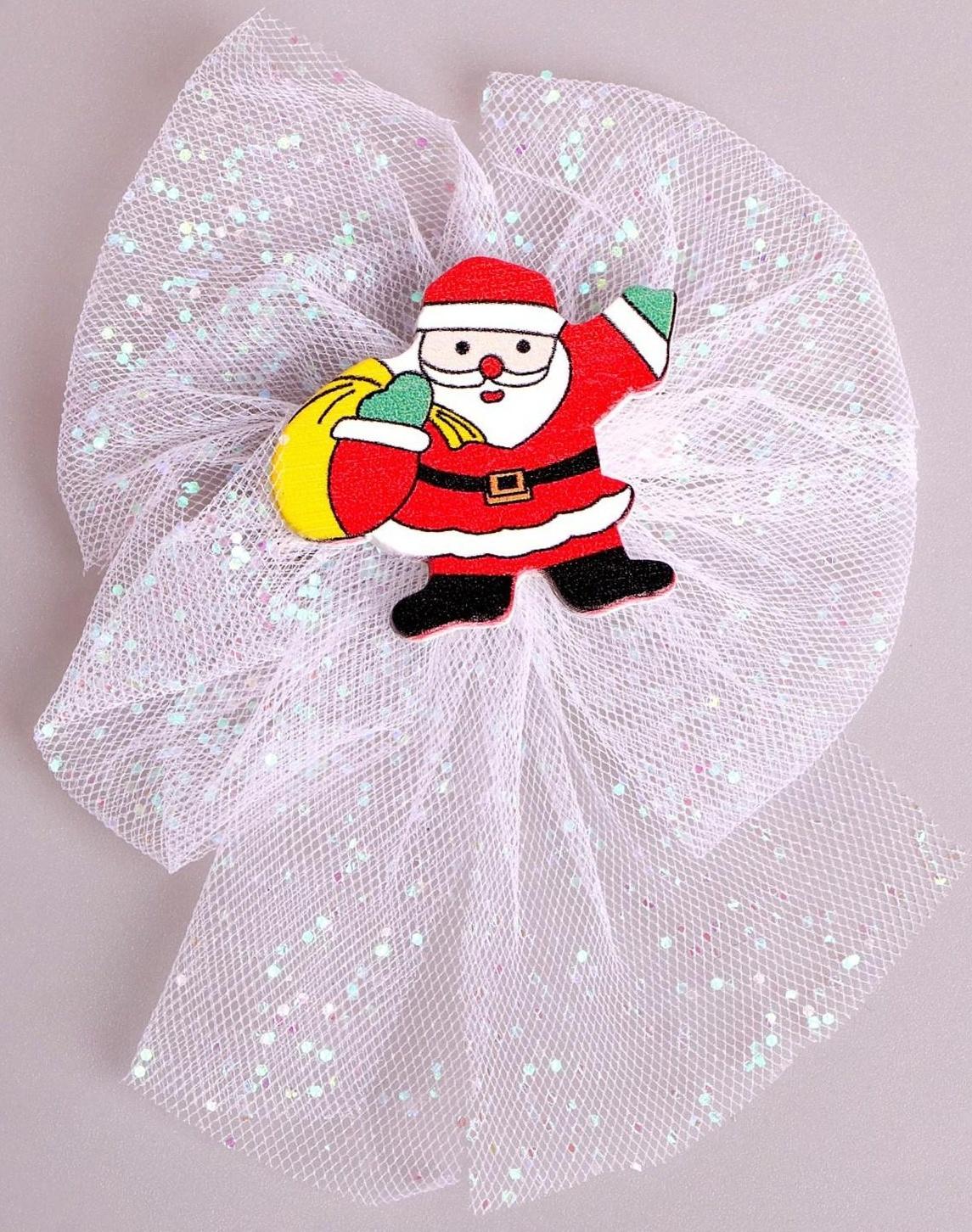 Карнавальный зажим «Дед Мороз»