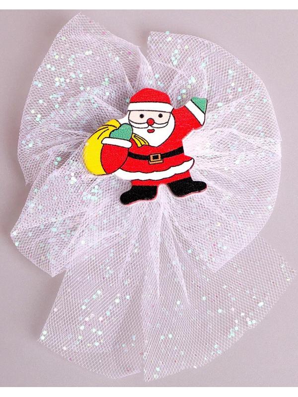 Карнавальный зажим «Дед Мороз»