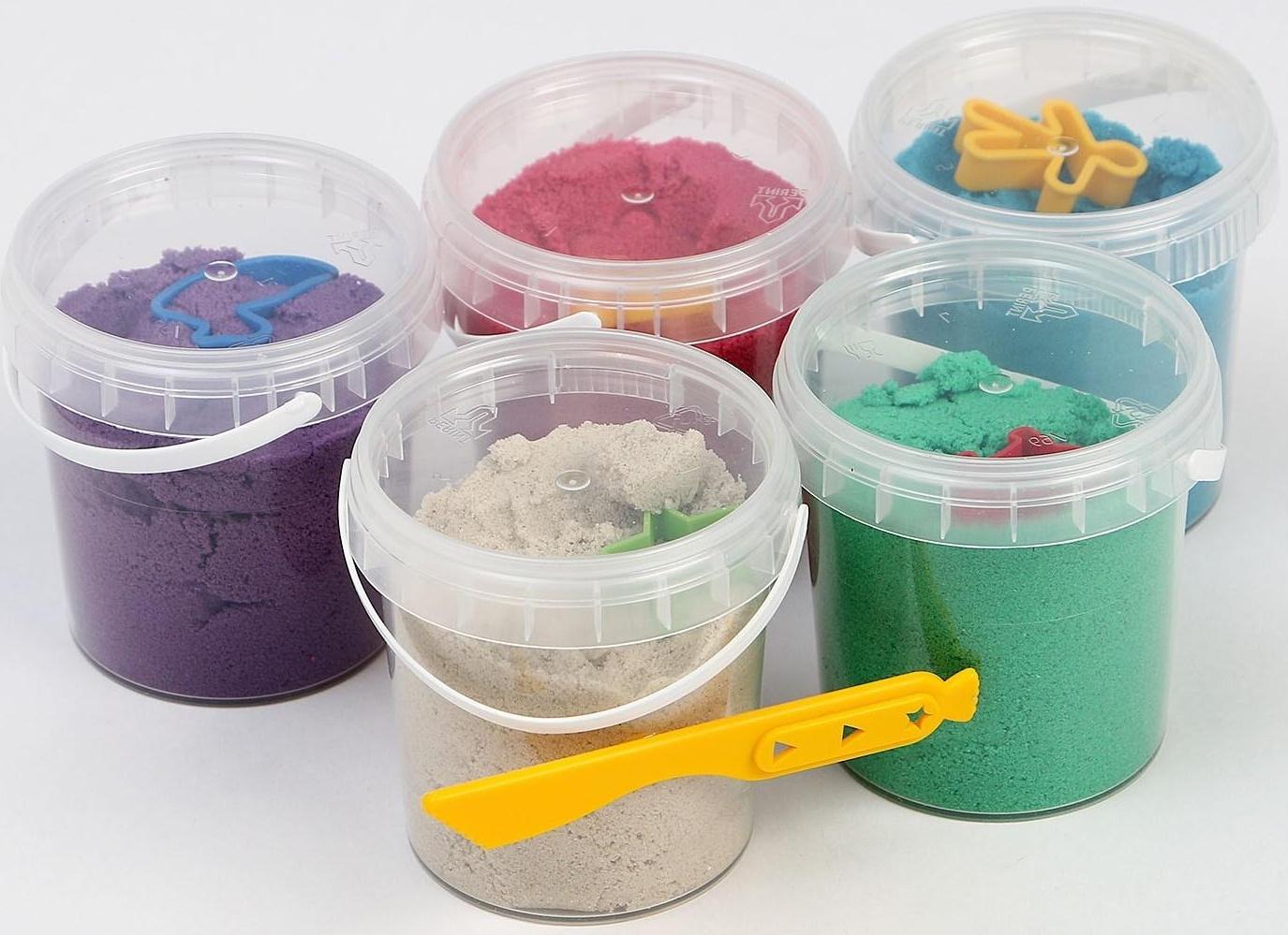 Набор для детского творчества «Умный песок 5 в 1»