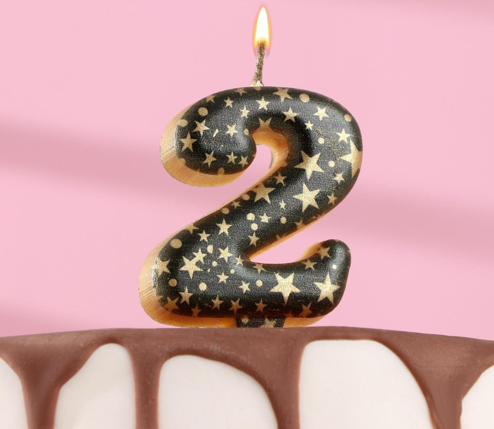 Свеча в торт 