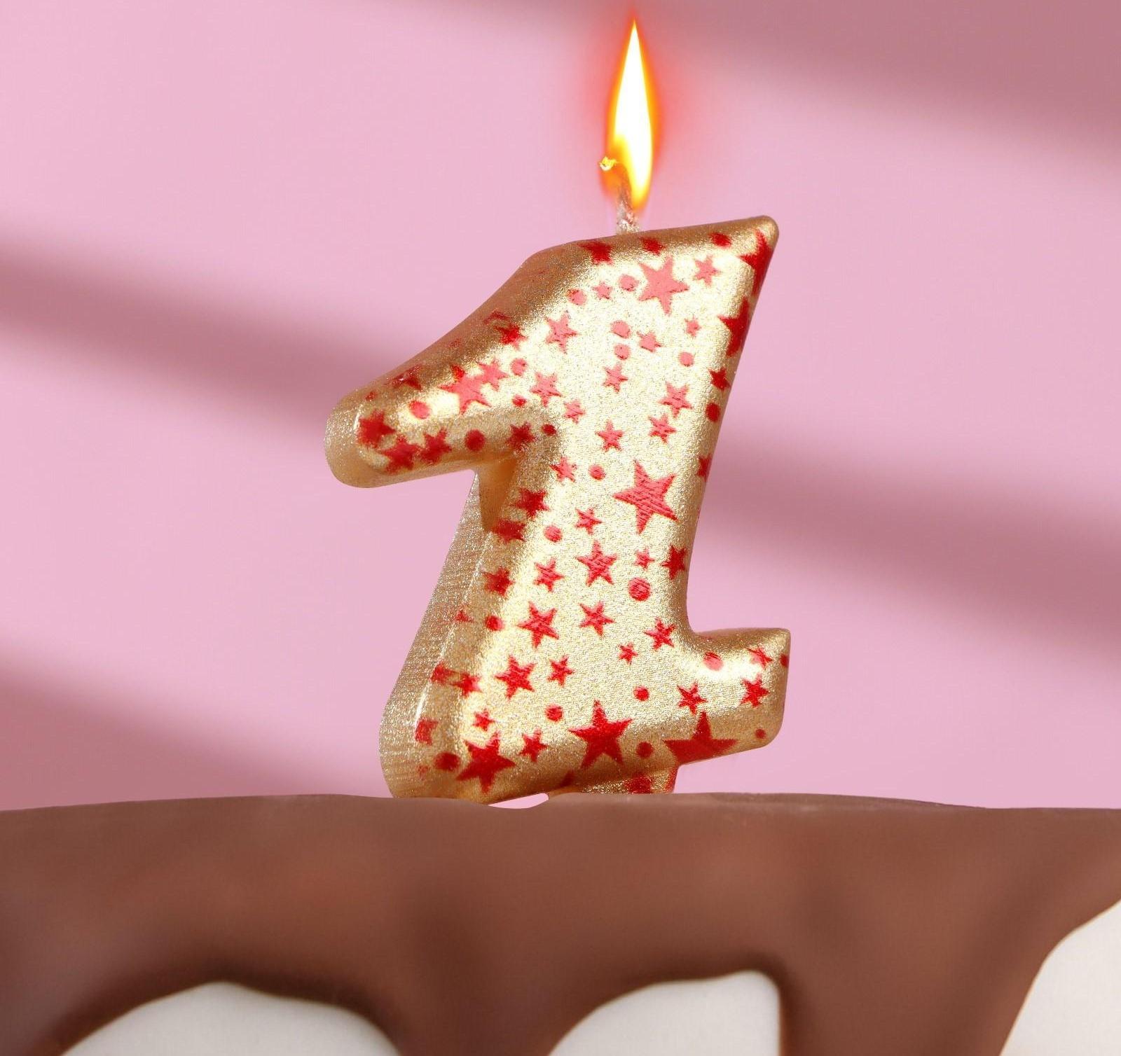 Свеча в торт 