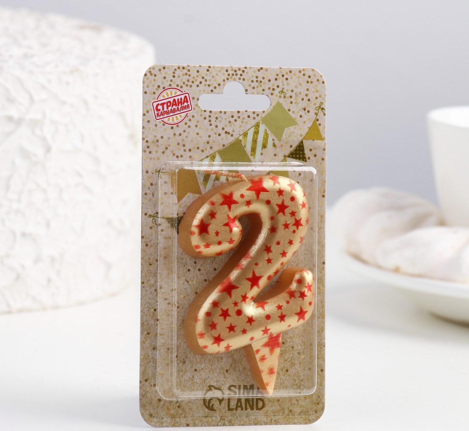 Свеча в торт 