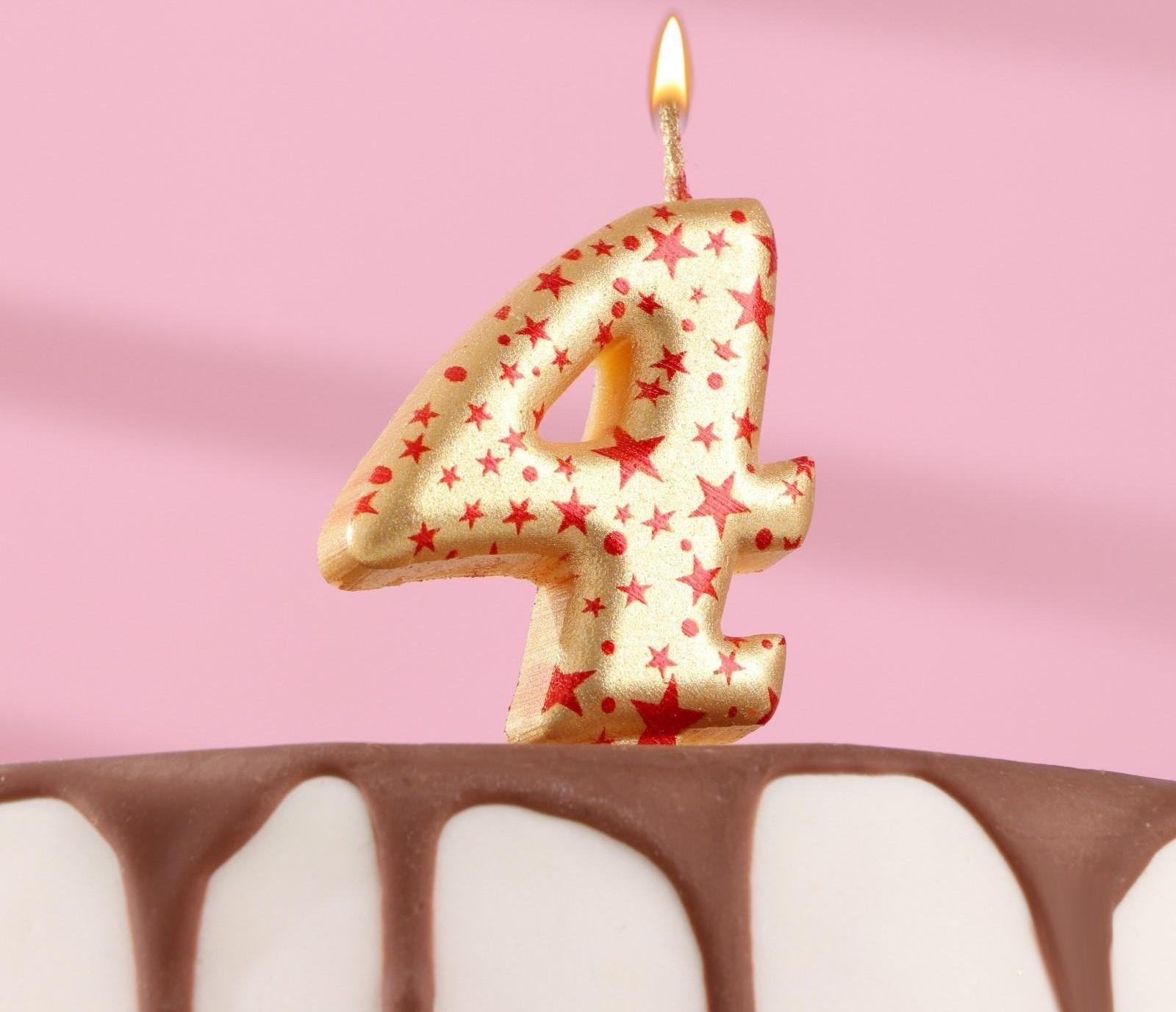 Свеча в торт 