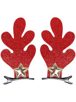 Карнавальный зажим «Рога» набор штуки