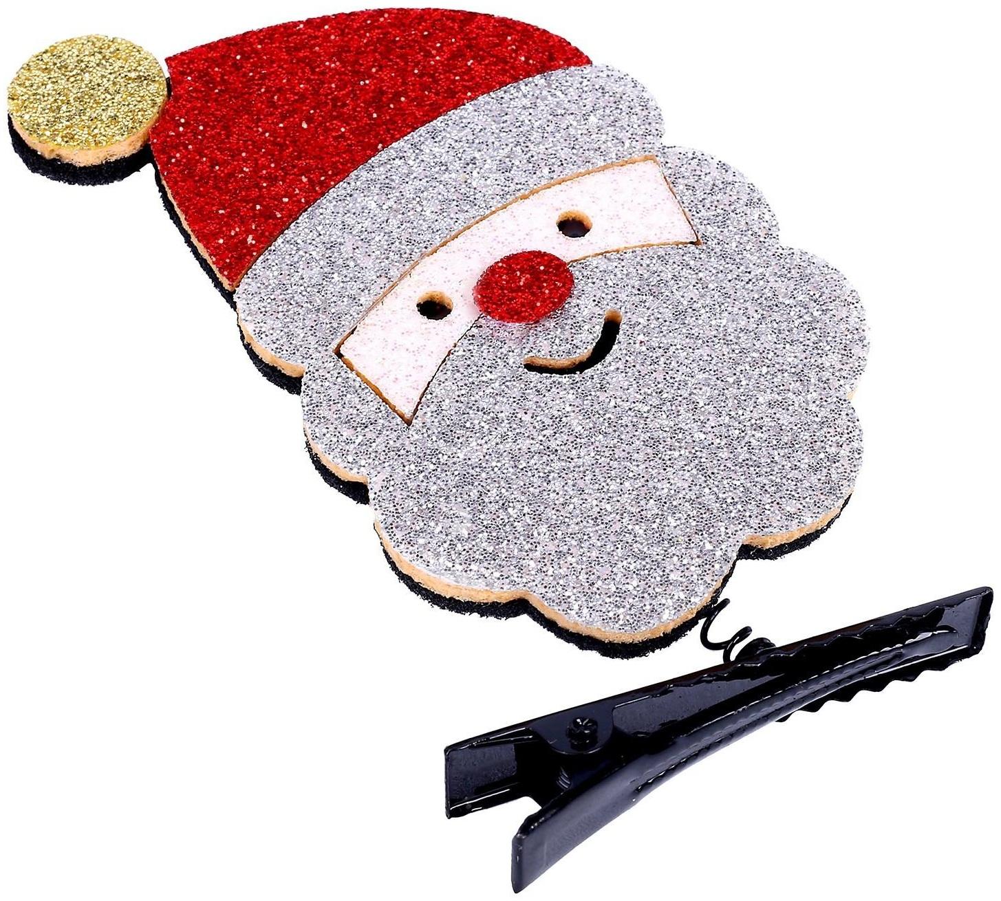 Карнавальный зажим «Дед Мороз»