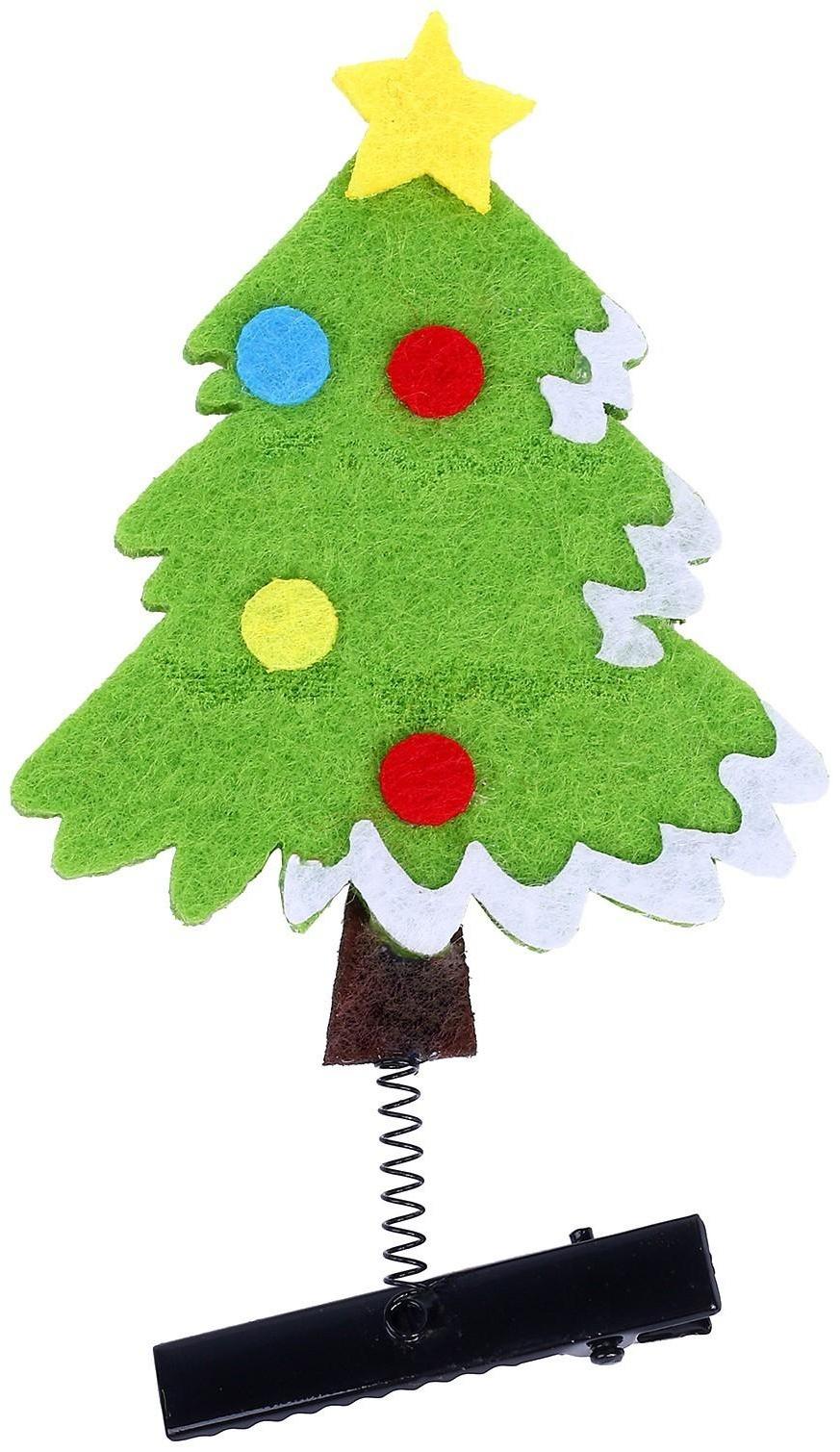 Карнавальный зажим «Ёлочка»