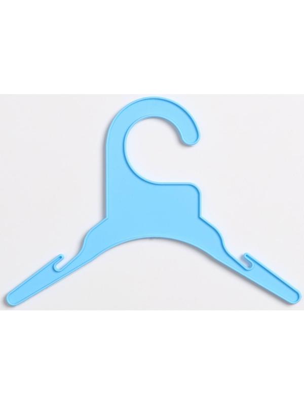 Вешалка для одежды животным, 19 х 14 х 0,4 см, голубая