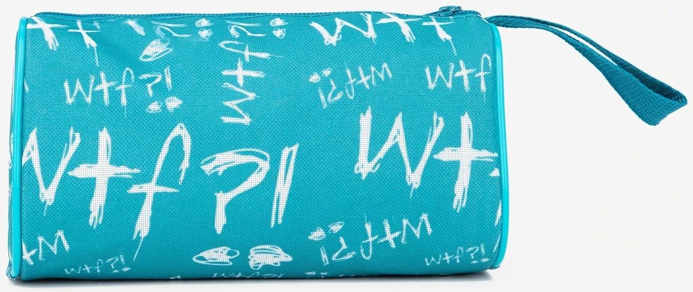 Косметичка на молнии, цвет бирюзовый