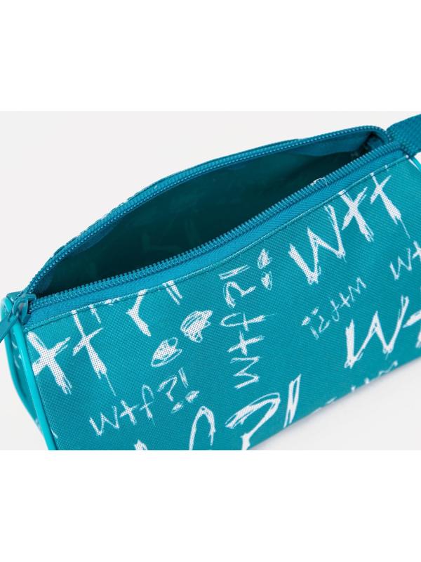 Косметичка на молнии, цвет бирюзовый