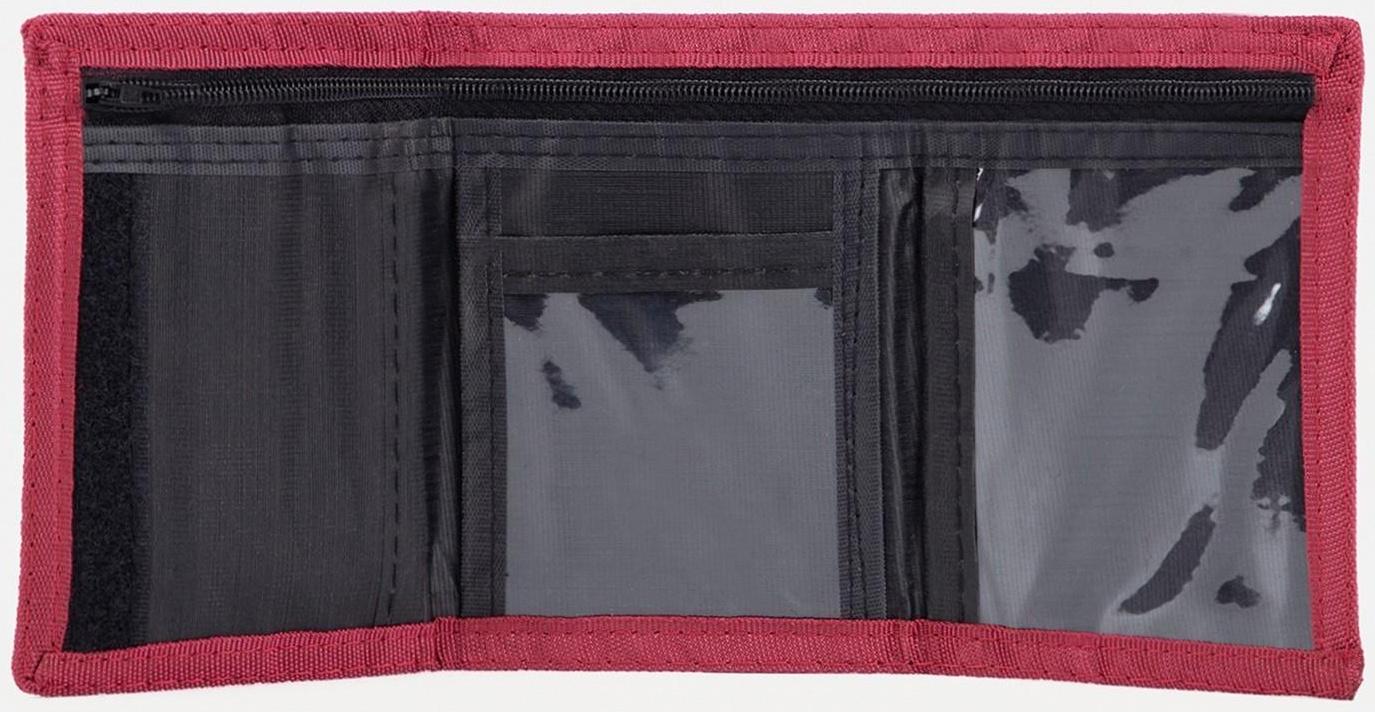 Кошелёк на липучке, цвет красный