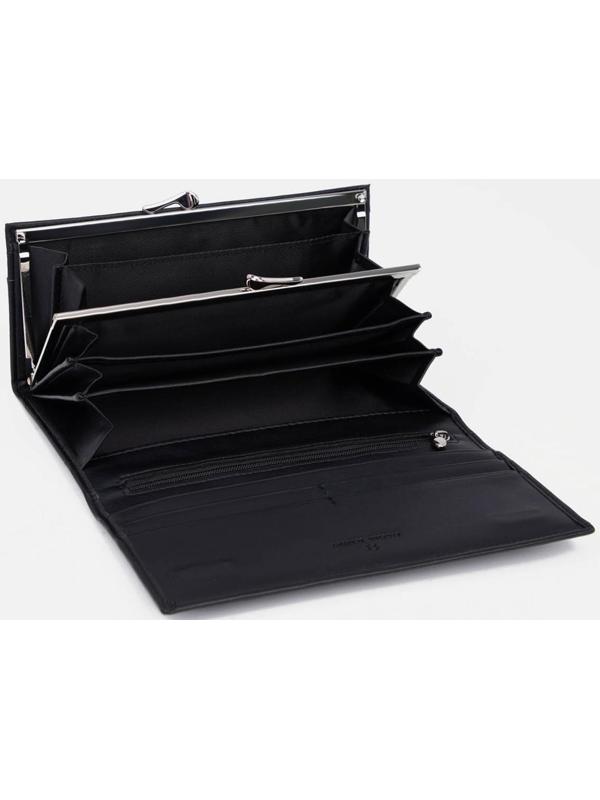 Кошелёк на магнитах, цвет чёрный