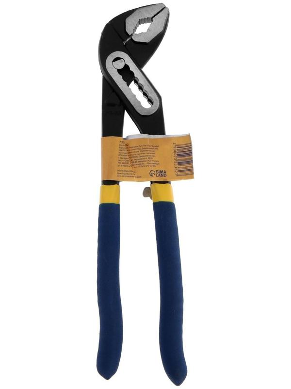 Клещи переставные ТУНДРА, CrV, обрезиненные рукоятки, 250 мм