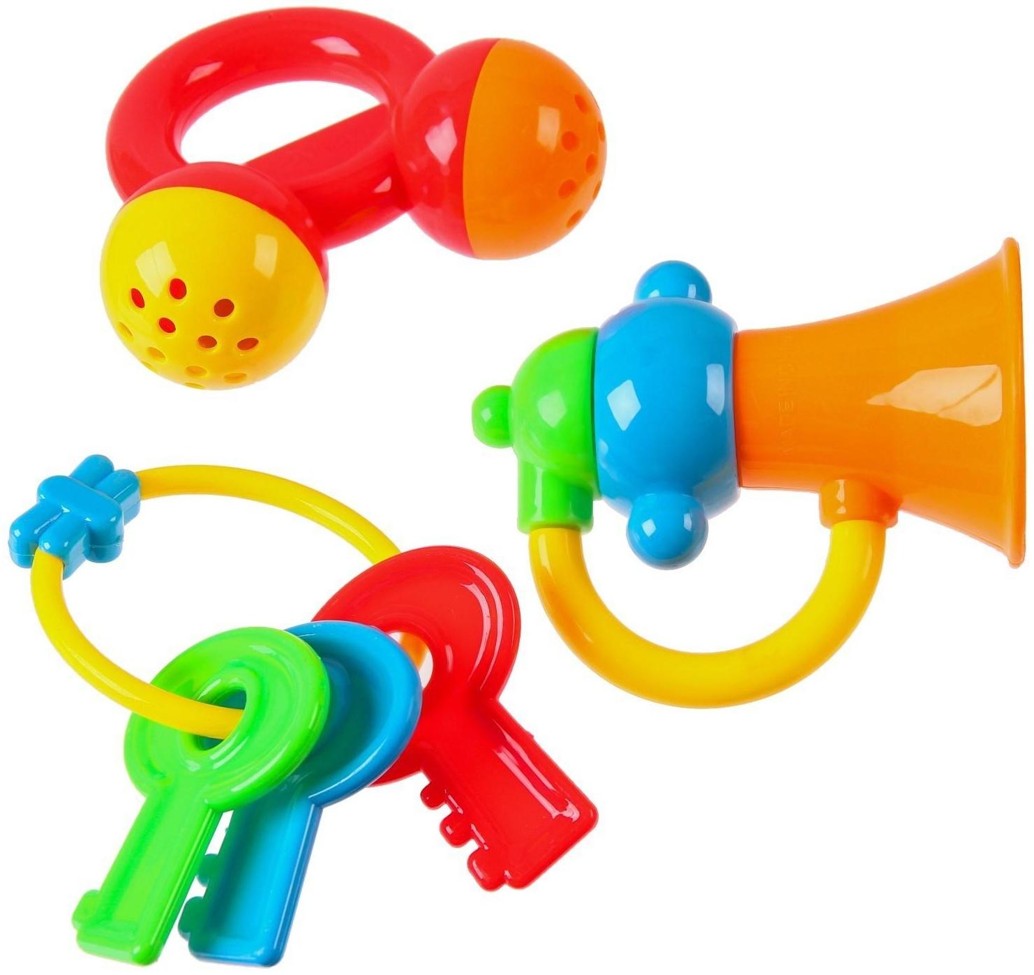 Набор погремушек «Африка», 6 шт