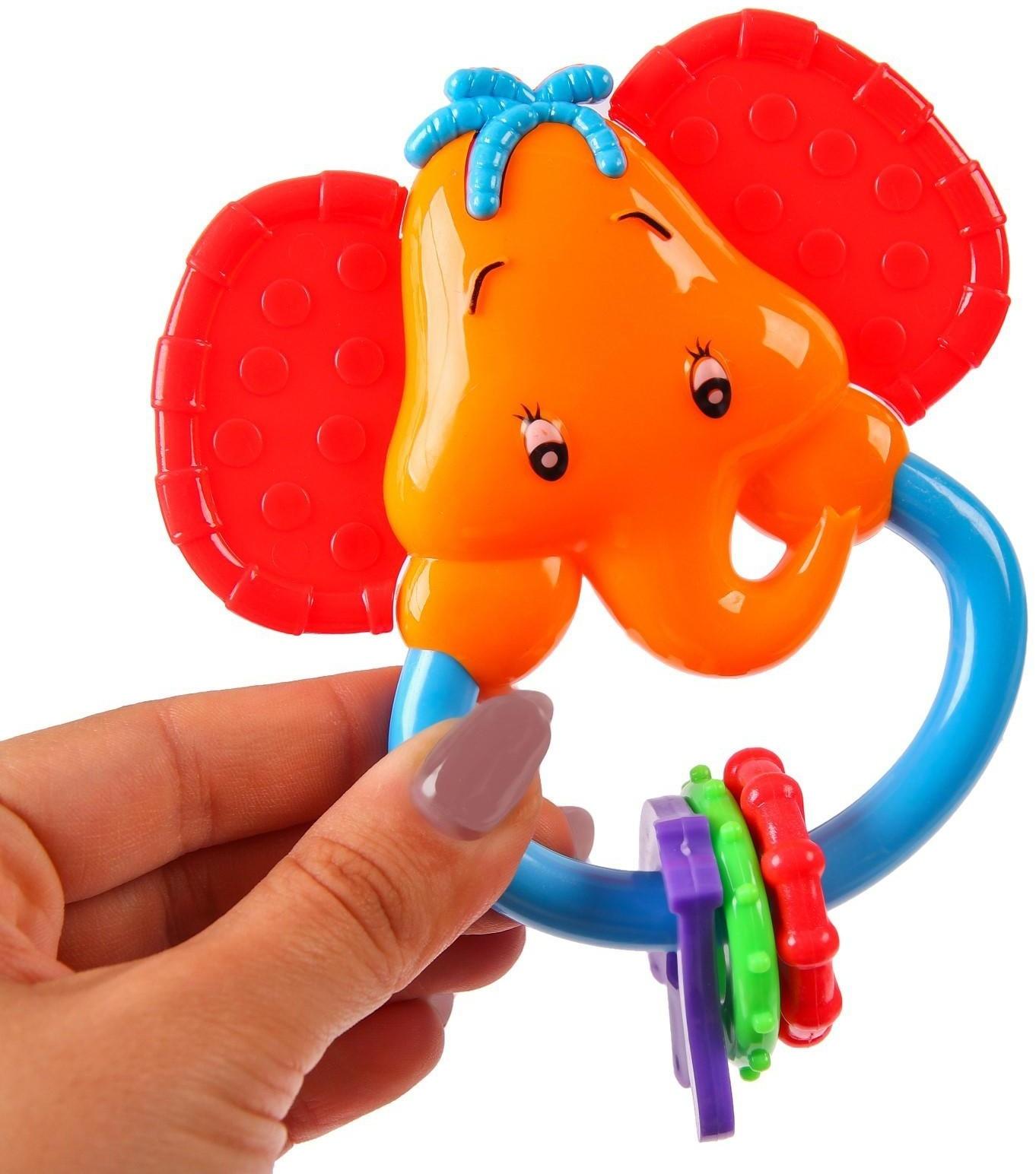 Набор погремушек «Африка», 6 шт