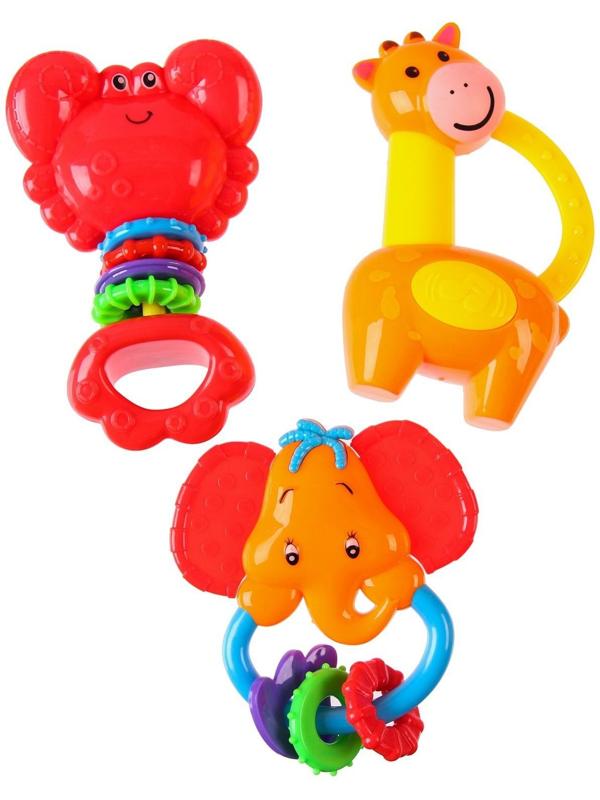 Набор погремушек «Африка», 6 шт