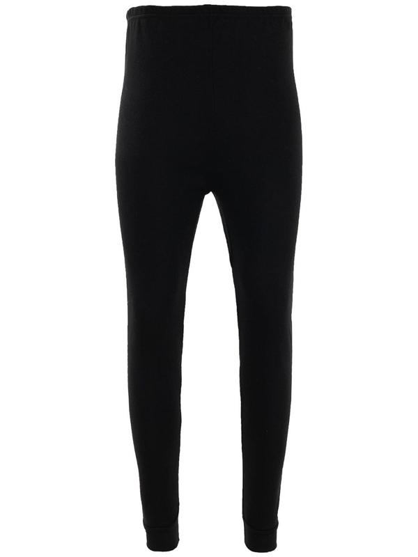 Кальсоны с НАЧЁСОМ, цвет чёрный, размер 48-50