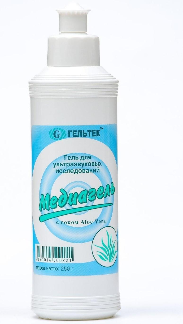 Гель для ультразвуковых исследований Медиагель с Aloe Vera, бесцветный, 0,25 кг