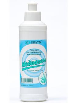Гель для ультразвуковых исследований Медиагель с Aloe Vera, бесцветный, 0,25 кг