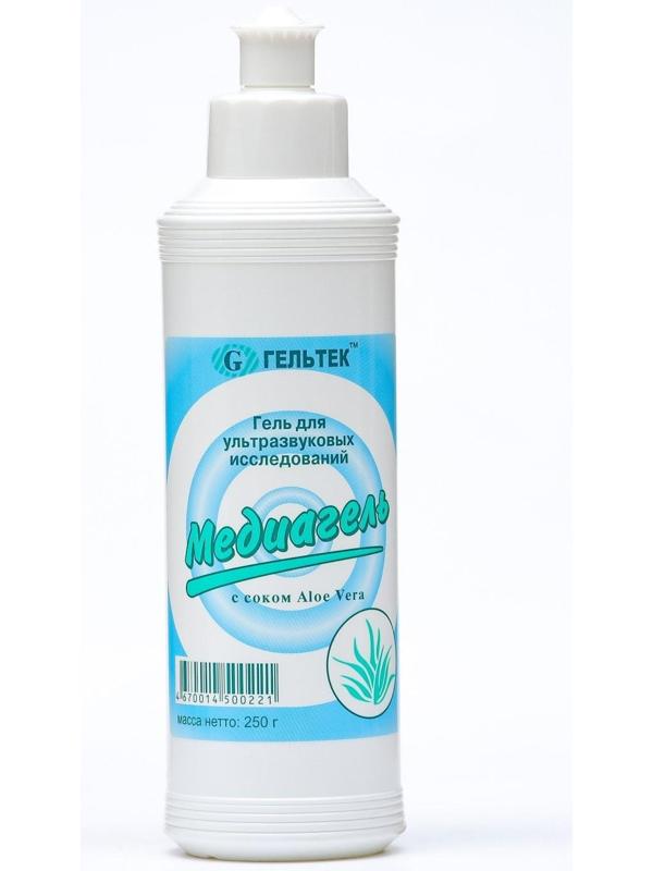 Гель для ультразвуковых исследований Медиагель с Aloe Vera, бесцветный, 0,25 кг