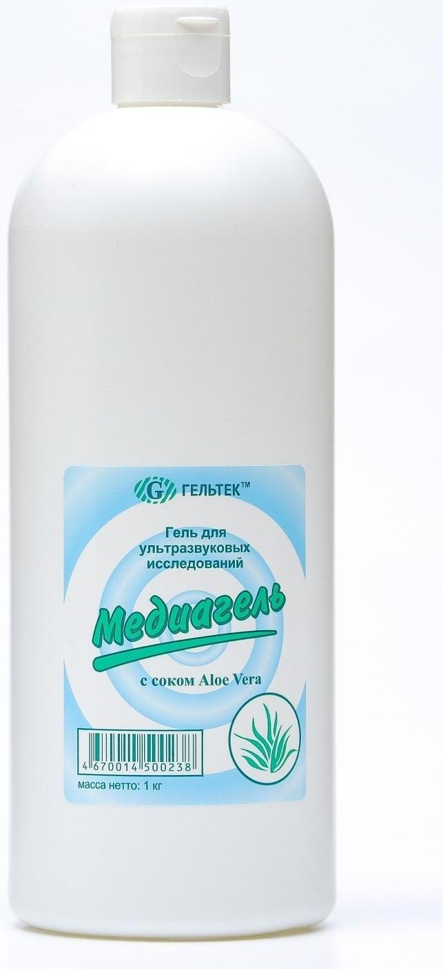 Гель для ультразвуковых исследований Медиагель с Aloe Vera, бесцветный, 1 кг