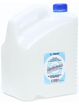 Гель для ультразвуковых исследований и терапии Медиагель высокой вязкости, бесцветный, 5 кг