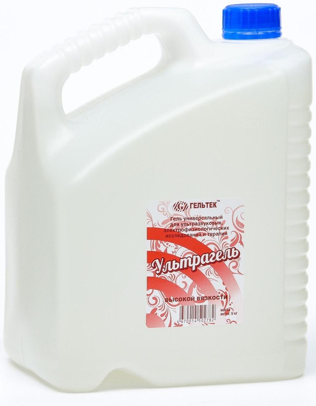 Гель для ультразвуковых исследований и терапии Ультрагель высокой вызкости, 5 кг