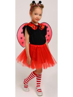 Карнавальный набор «Божья коровка», рост 98-128 см