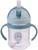 Поильник с силиконовой трубочкой, 250 мл., цвет голубой