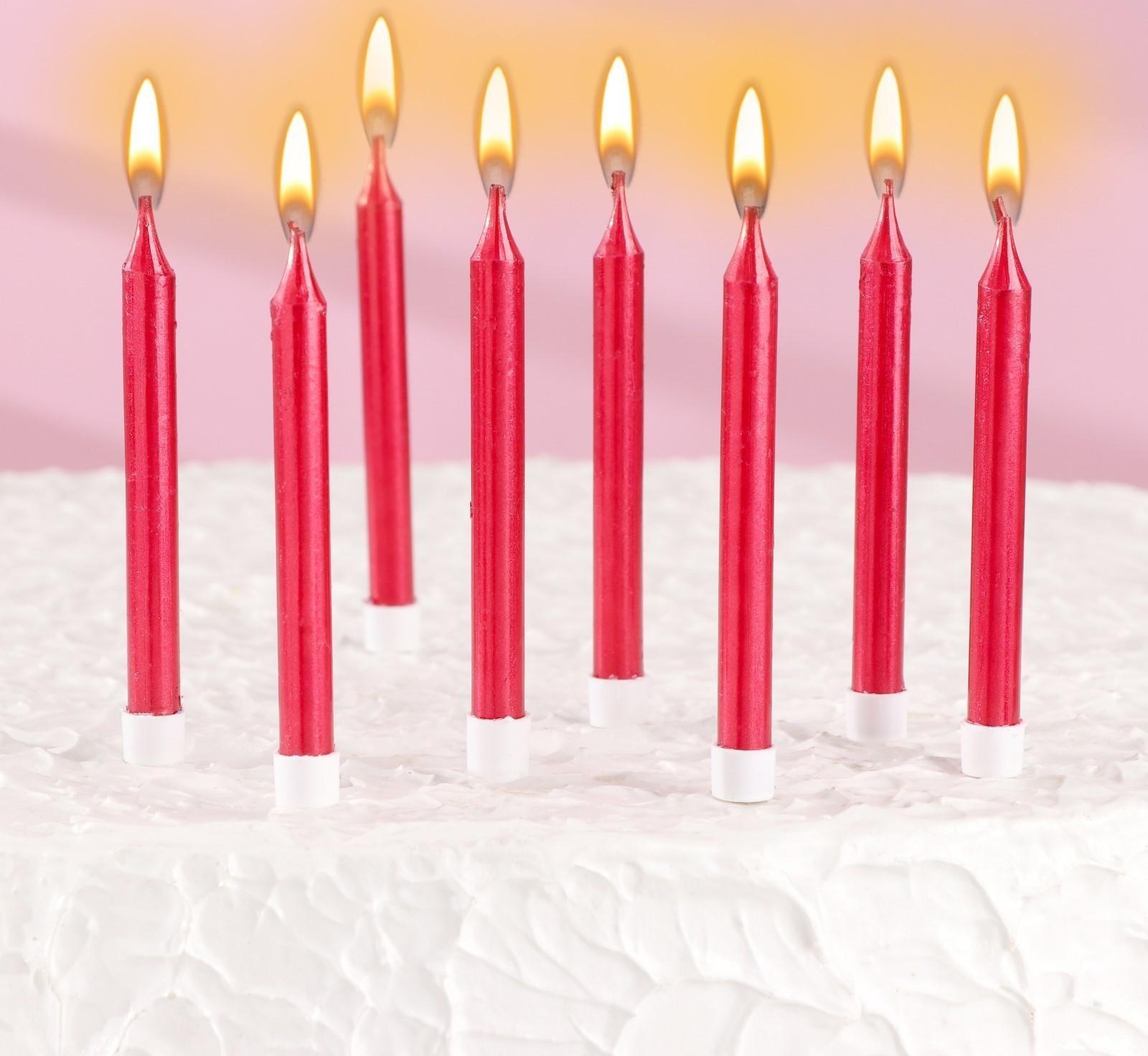 Набор свечей для торта 