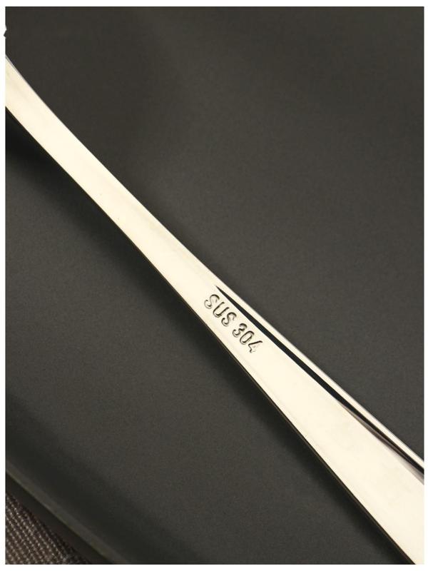 Ложка чайная из нержавеющей стали Magistro «Виконт», h=17 см, цвет серебряный